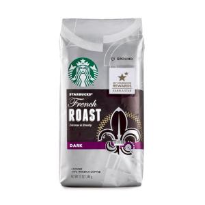 Starbucks Ground Coffee, Dark Roast Hot or Iced Coffee, Caffè Verona, 12 oz(French Roast)