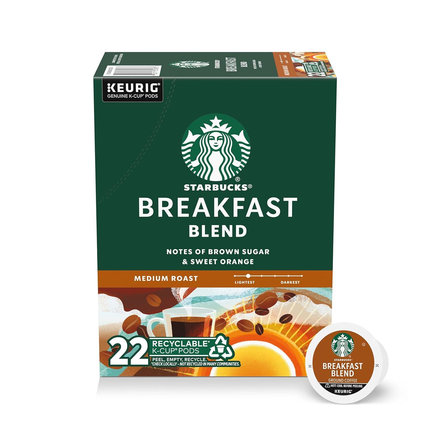 imageStarbucks KCup Coffee Pods Medium Roast Iced Coffee Blend Signature Black for Keurig Brewers 100 Arabica 6 Boxes 60 Pods TotalBreakfast