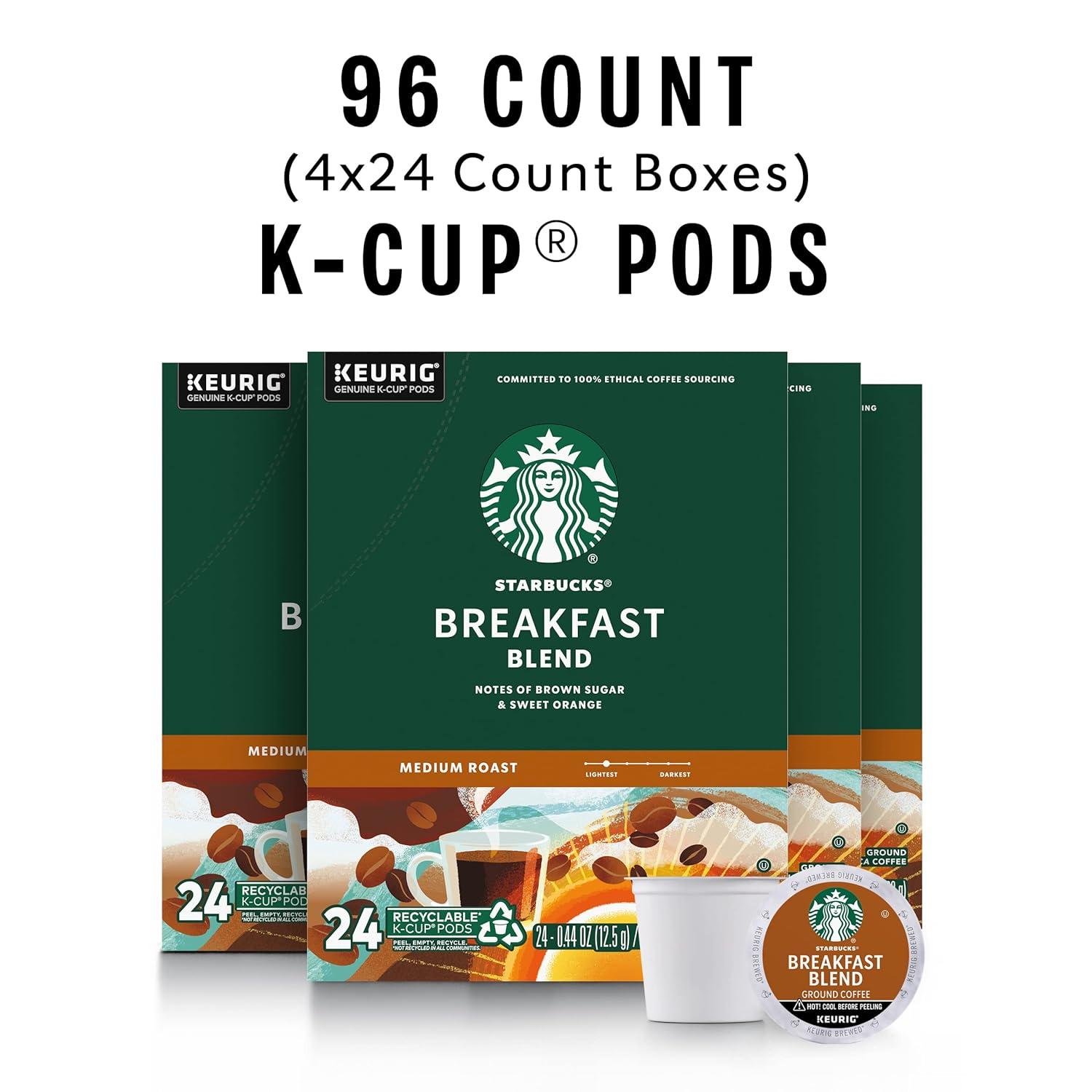 imageStarbucks KCup Coffee Pods Medium Roast Iced Coffee Blend Signature Black for Keurig Brewers 100 Arabica 6 Boxes 60 Pods TotalBreakfast