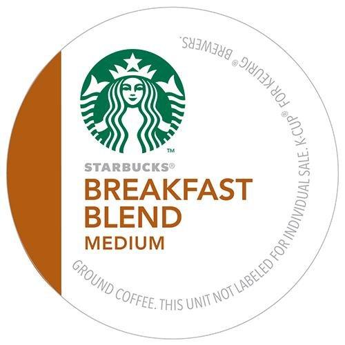 imageStarbucks KCup Coffee Pods Medium Roast Iced Coffee Blend Signature Black for Keurig Brewers 100 Arabica 6 Boxes 60 Pods TotalBreakfast Blend