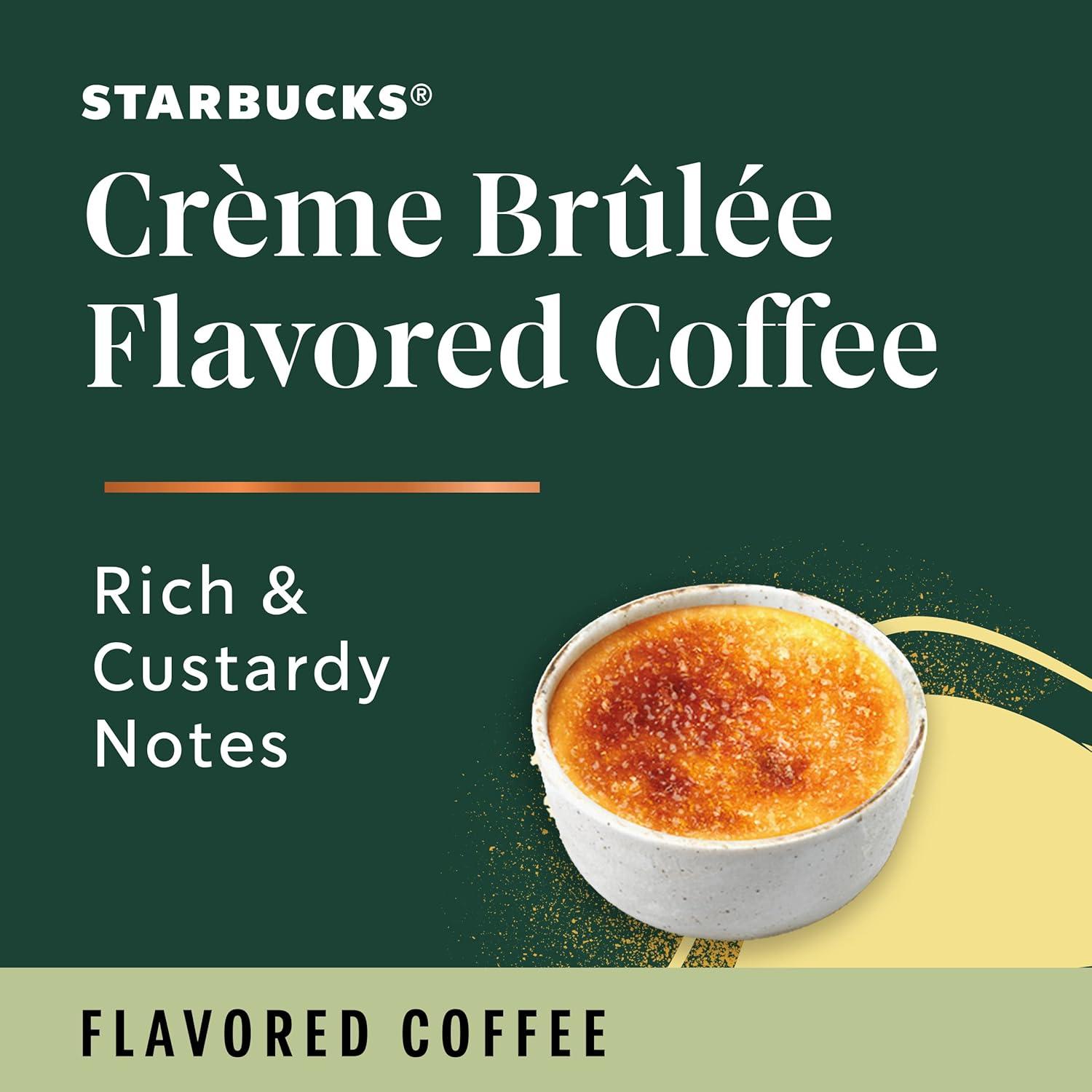 imageStarbucks KCup Coffee Pods Medium Roast Iced Coffee Blend Signature Black for Keurig Brewers 100 Arabica 6 Boxes 60 Pods TotalCrme Brulee