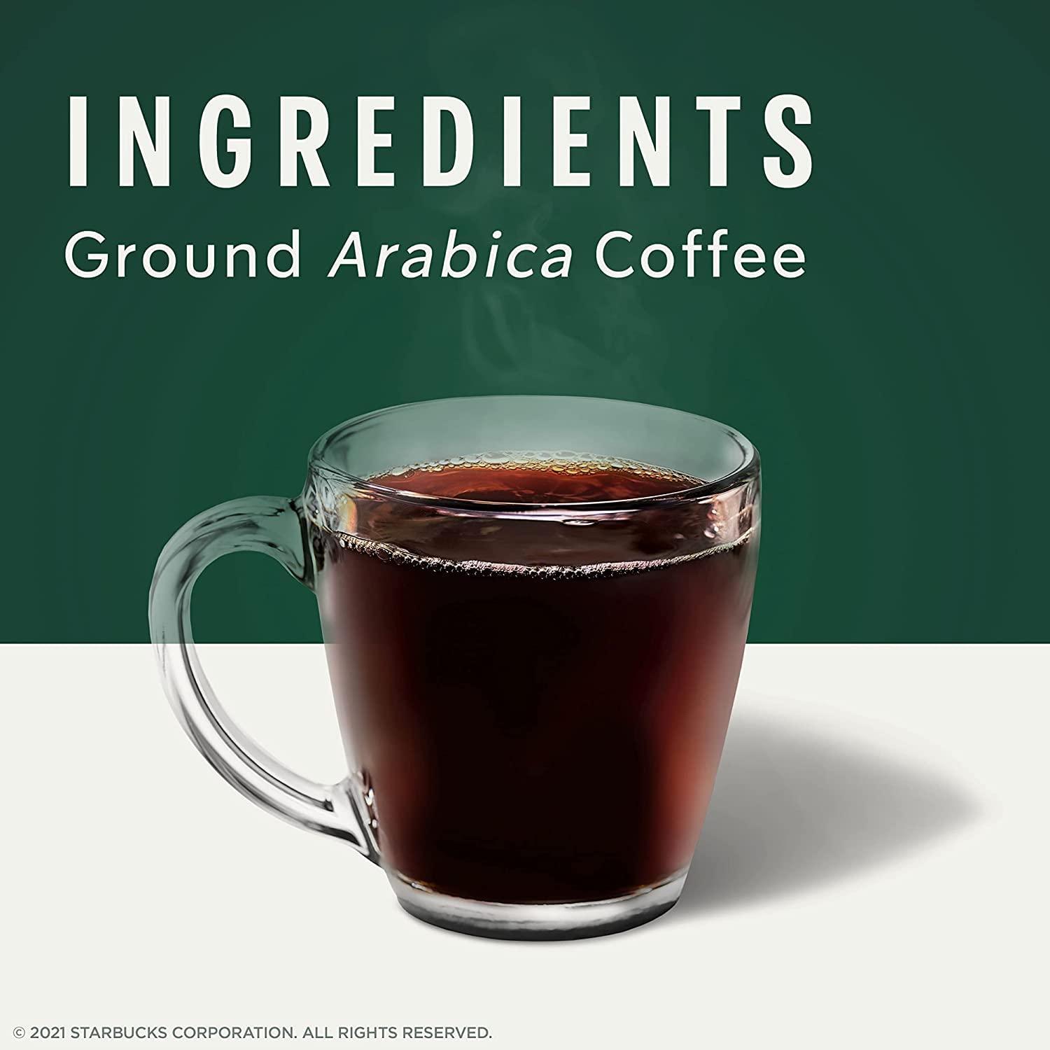 imageStarbucks KCup Coffee Pods Medium Roast Iced Coffee Blend Signature Black for Keurig Brewers 100 Arabica 6 Boxes 60 Pods TotalPike Place Roast