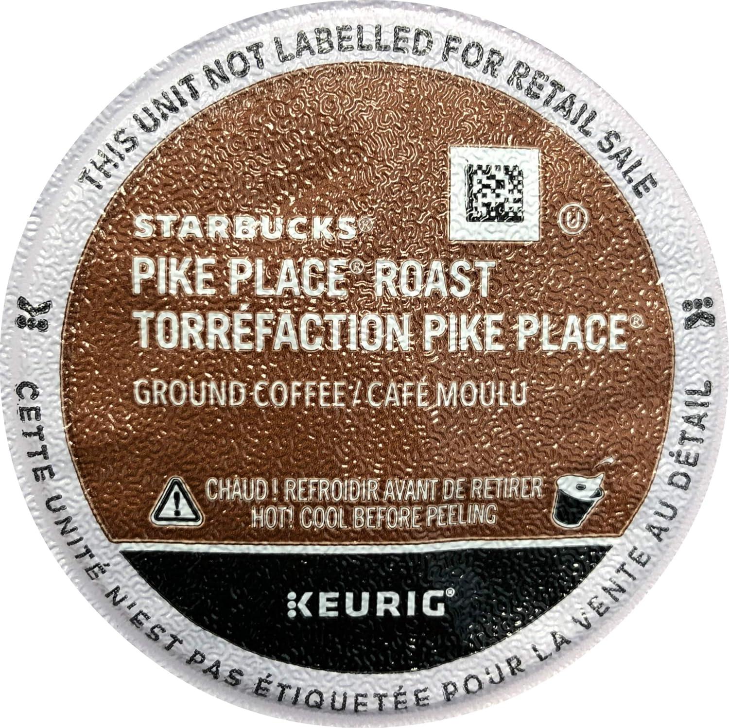 imageStarbucks KCup Coffee Pods Medium Roast Iced Coffee Blend Signature Black for Keurig Brewers 100 Arabica 6 Boxes 60 Pods TotalPike Place Roast
