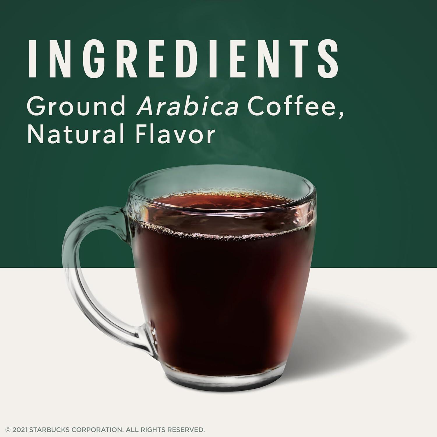 imageStarbucks KCup Coffee Pods Medium Roast Iced Coffee Blend Signature Black for Keurig Brewers 100 Arabica 6 Boxes 60 Pods TotalToffeenut