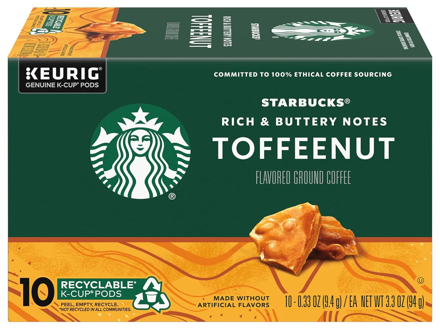 imageStarbucks KCup Coffee Pods Medium Roast Iced Coffee Blend Signature Black for Keurig Brewers 100 Arabica 6 Boxes 60 Pods TotalToffeenut