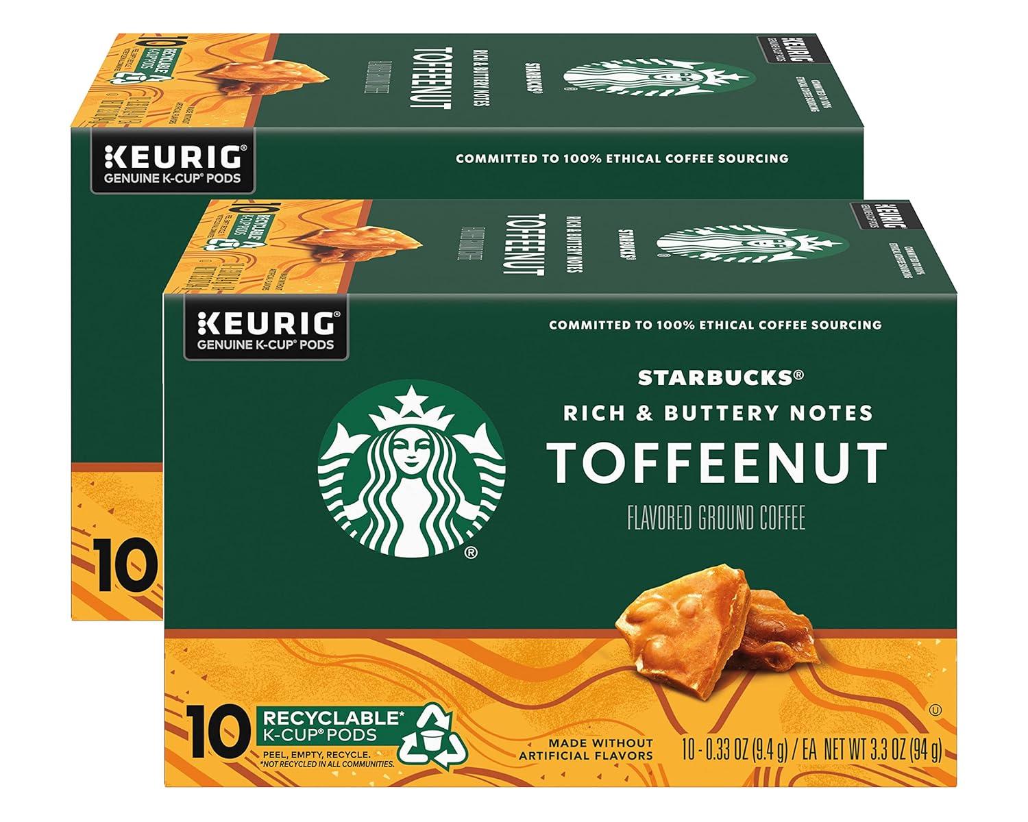 imageStarbucks KCup Coffee Pods Medium Roast Iced Coffee Blend Signature Black for Keurig Brewers 100 Arabica 6 Boxes 60 Pods TotalToffeenut
