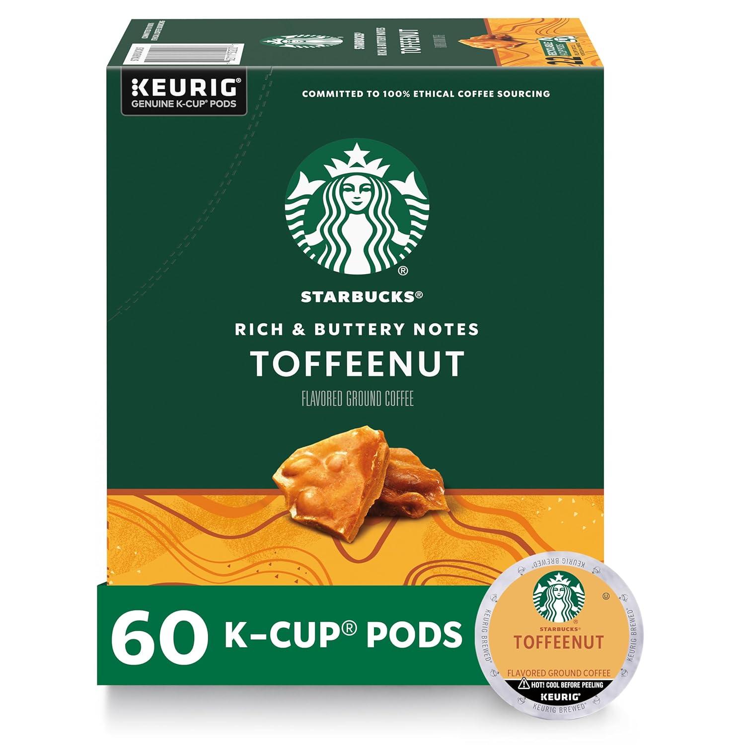 imageStarbucks KCup Coffee Pods Medium Roast Iced Coffee Blend Signature Black for Keurig Brewers 100 Arabica 6 Boxes 60 Pods TotalToffeenut