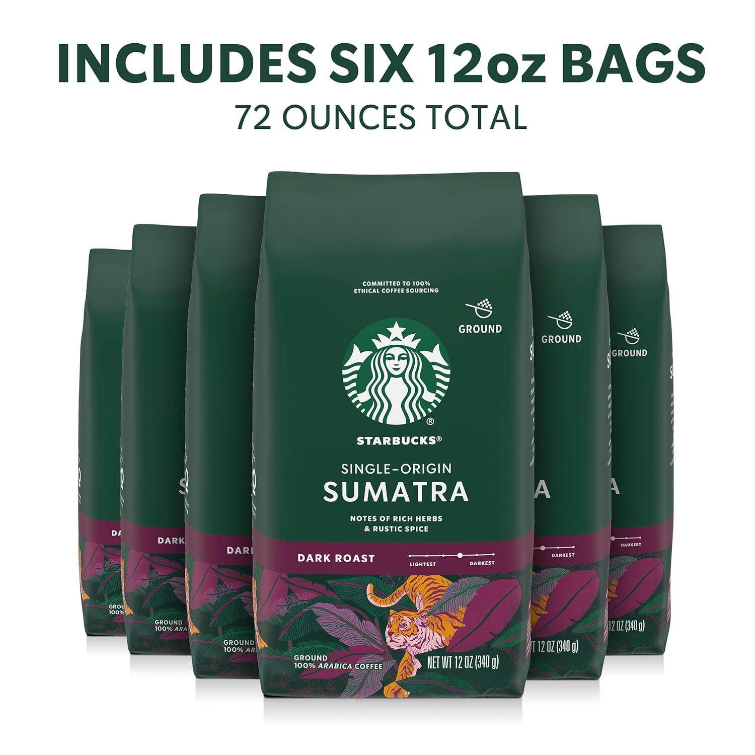 imageStarbucks KCup Coffee Pods Medium Roast Iced Coffee Blend Signature Black for Keurig Brewers 100 Arabica 6 Boxes 60 Pods TotalUnflavored