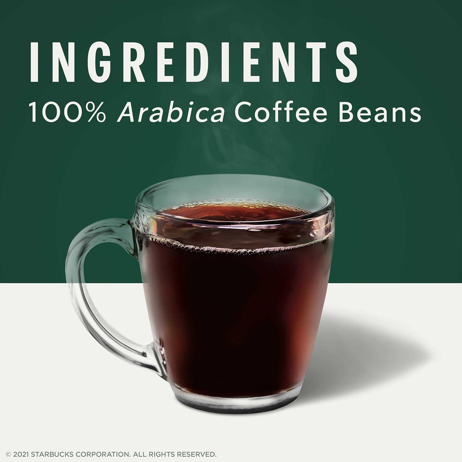 imageStarbucks KCup Coffee Pods Medium Roast Iced Coffee Blend Signature Black for Keurig Brewers 100 Arabica 6 Boxes 60 Pods TotalVeranda