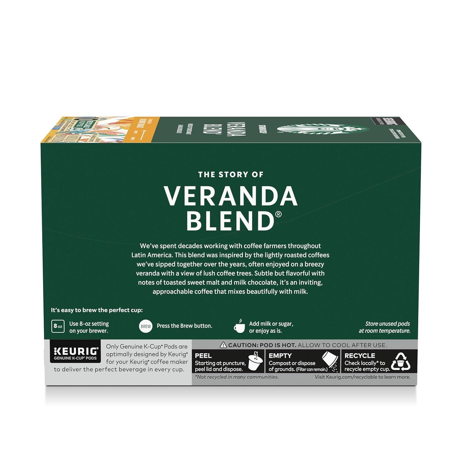 imageStarbucks KCup Coffee Pods Medium Roast Iced Coffee Blend Signature Black for Keurig Brewers 100 Arabica 6 Boxes 60 Pods TotalVeranda