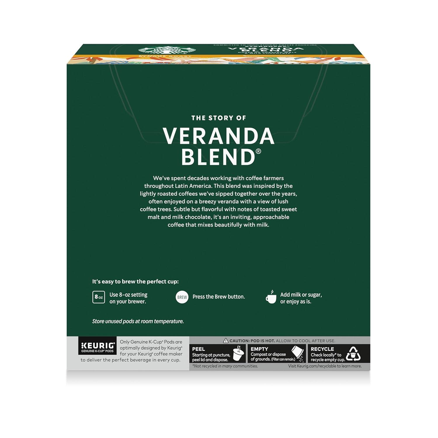 imageStarbucks KCup Coffee Pods Medium Roast Iced Coffee Blend Signature Black for Keurig Brewers 100 Arabica 6 Boxes 60 Pods TotalVeranda
