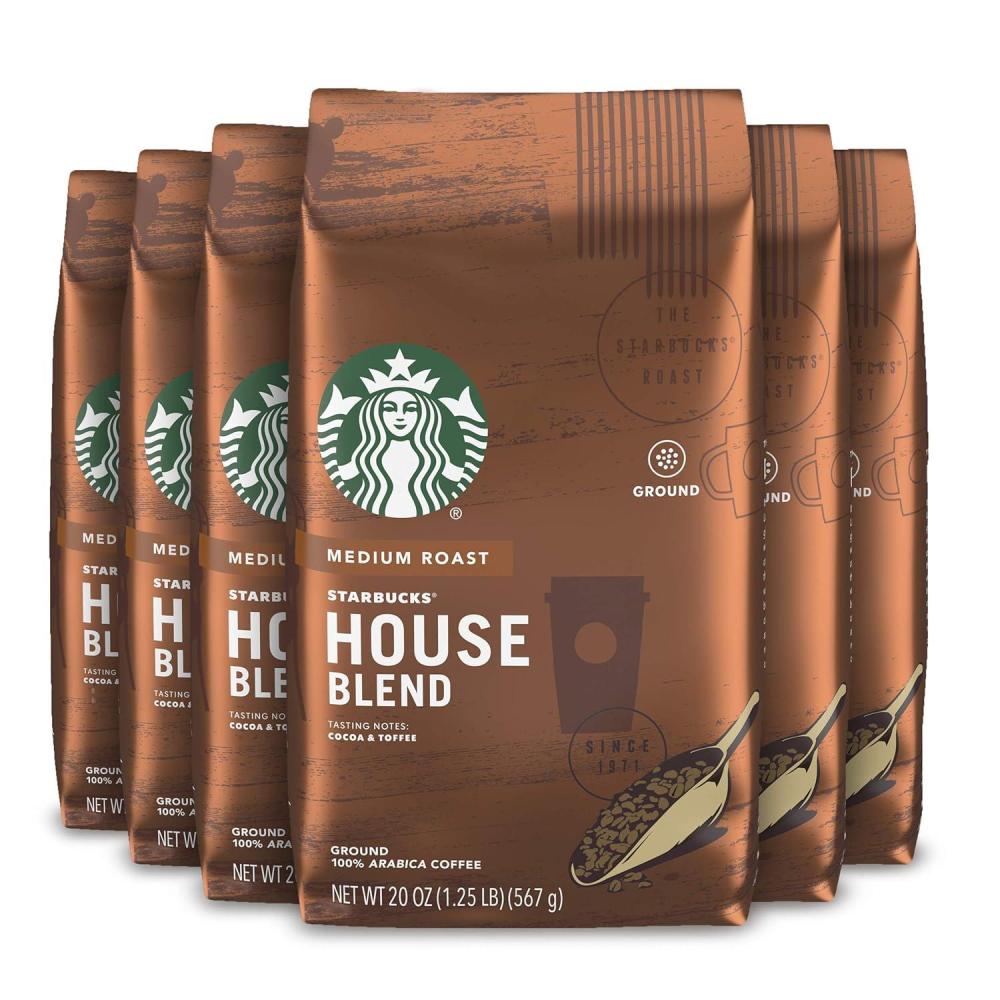 imageStarbucks KCup Coffee Pods Medium Roast Iced Coffee Blend Signature Black for Keurig Brewers 100 Arabica 6 Boxes 60 Pods TotalCocoa and Toffee