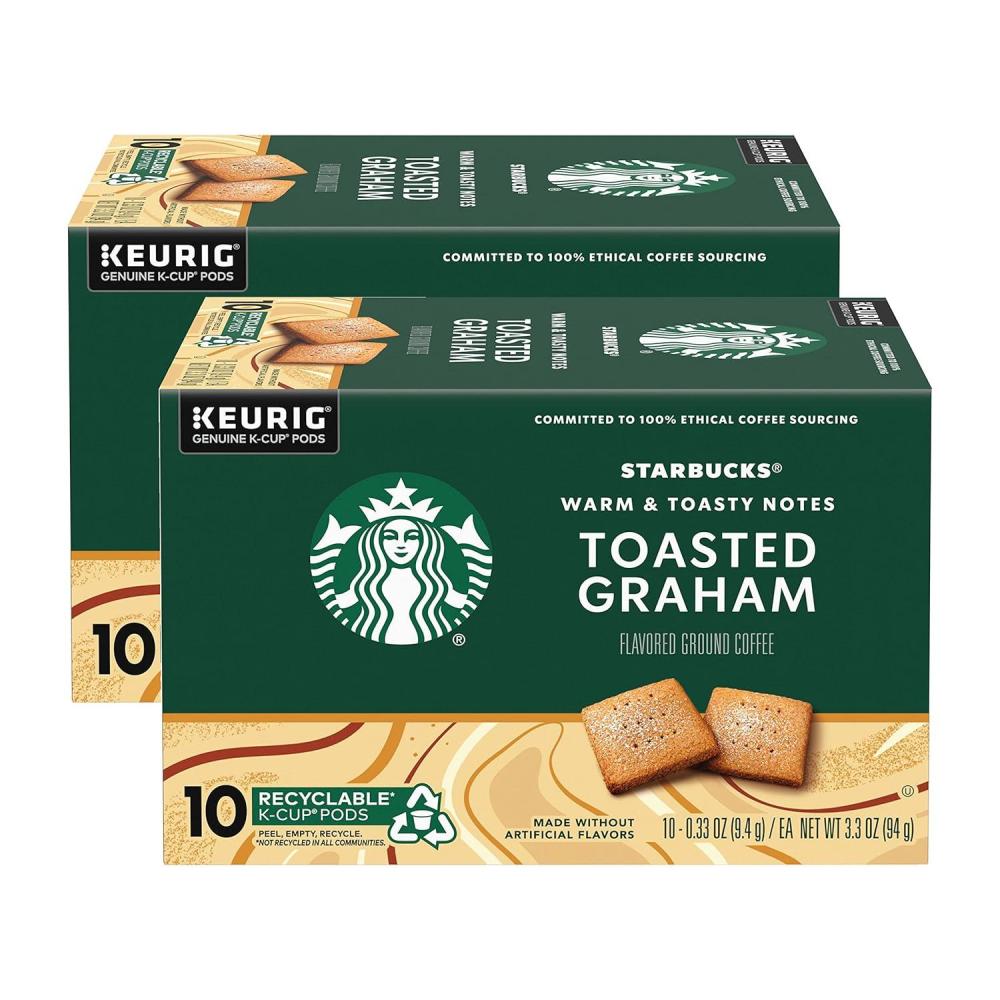 imageStarbucks KCup Coffee Pods Medium Roast Iced Coffee Blend Signature Black for Keurig Brewers 100 Arabica 6 Boxes 60 Pods TotalToasted Graham
