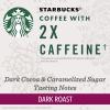 Starbucks K-Cup Coffee Pods, Medium Roast Iced Coffee Blend, Signature Black for Keurig Brewers, 100% Arabica, 6 Boxes (60 Pods Total)(Dark Roast)