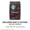 Starbucks K-Cup Coffee Pods, Medium Roast Iced Coffee Blend, Signature Black for Keurig Brewers, 100% Arabica, 6 Boxes (60 Pods Total)(Espresso)