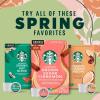 Starbucks K-Cup Coffee Pods, Medium Roast Iced Coffee Blend, Signature Black for Keurig Brewers, 100% Arabica, 6 Boxes (60 Pods Total)(Spring Day Blend)
