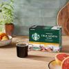 Starbucks K-Cup Coffee Pods, Medium Roast Iced Coffee Blend, Signature Black for Keurig Brewers, 100% Arabica, 6 Boxes (60 Pods Total)(True North Blend)