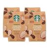 Starbucks K-Cup Coffee Pods, Medium Roast Iced Coffee Blend, Signature Black for Keurig Brewers, 100% Arabica, 6 Boxes (60 Pods Total)(Toasted Coconut Mocha)