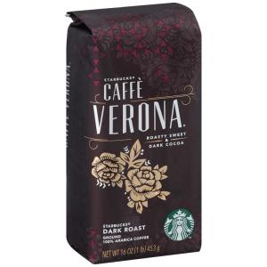 Starbucks K-Cup Coffee Pods, Medium Roast Iced Coffee Blend, Signature Black for Keurig Brewers, 100% Arabica, 6 Boxes (60 Pods Total)(Café Verona)