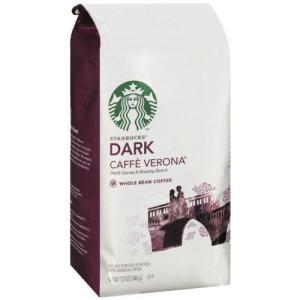 Starbucks K-Cup Coffee Pods, Medium Roast Iced Coffee Blend, Signature Black for Keurig Brewers, 100% Arabica, 6 Boxes (60 Pods Total)(Caffe Verona Whole Bean)