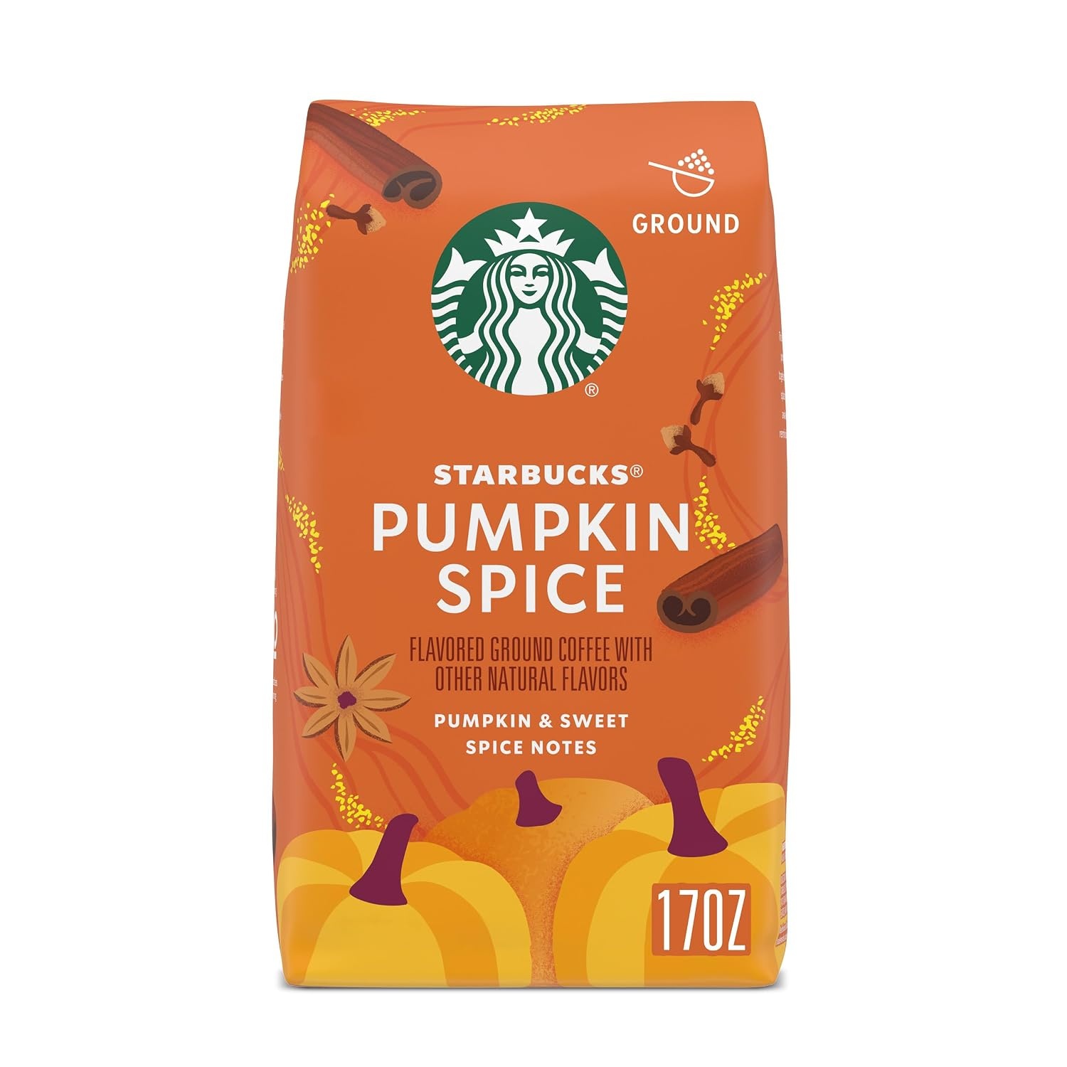 image:imageStarbucks Ground Coffee Sunsera Blend 100 Arabica 1 Bag 40 OzPumpkin Spice