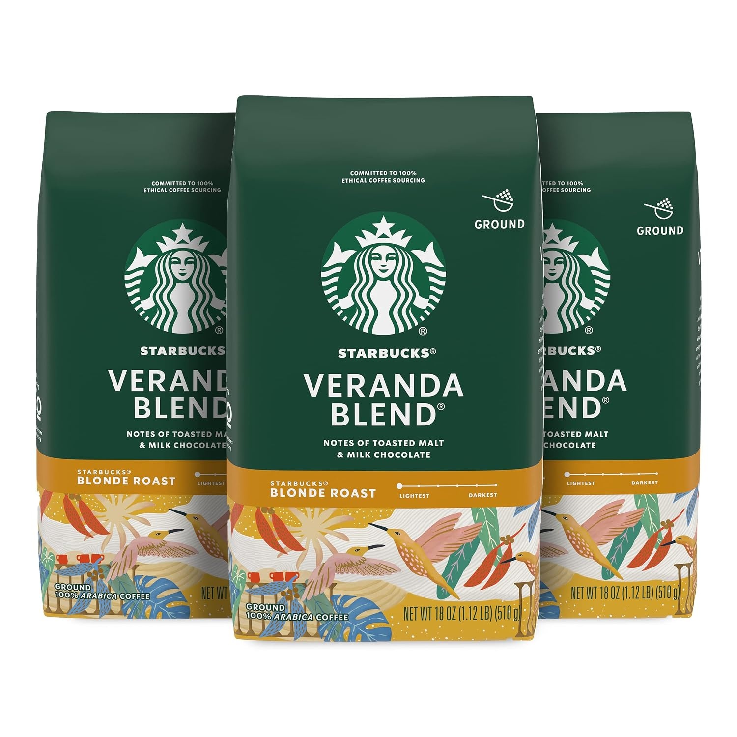 image:imageStarbucks Ground Coffee Sunsera Blend 100 Arabica 1 Bag 40 OzVeranda Blend