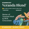 Starbucks Ground Coffee, Sunsera Blend, 100% Arabica, 1 Bag (40 Oz)(Veranda Blend)